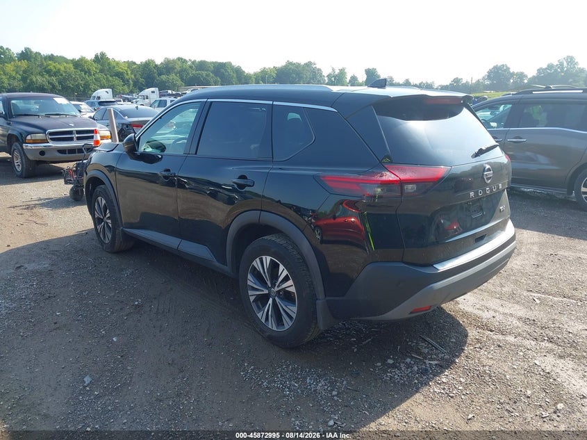 Vin: 5n1at3ba4mc692475, lot: 46371991, nissan rogue sv fwd 20213