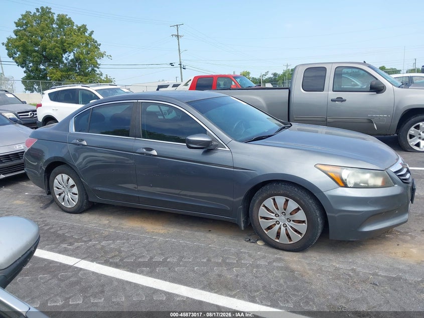 2012 HONDA ACCORD SEDAN 2.4L I-4 DOHC, VVT, 177HP