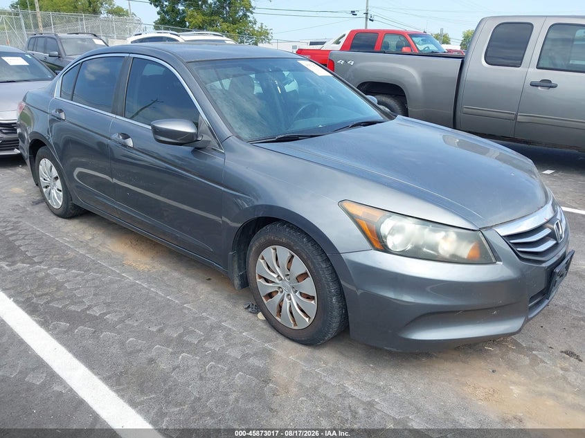 Vin: 1hgcp2f34ca145886, lot: 46372013, honda accord sdn lx 20121