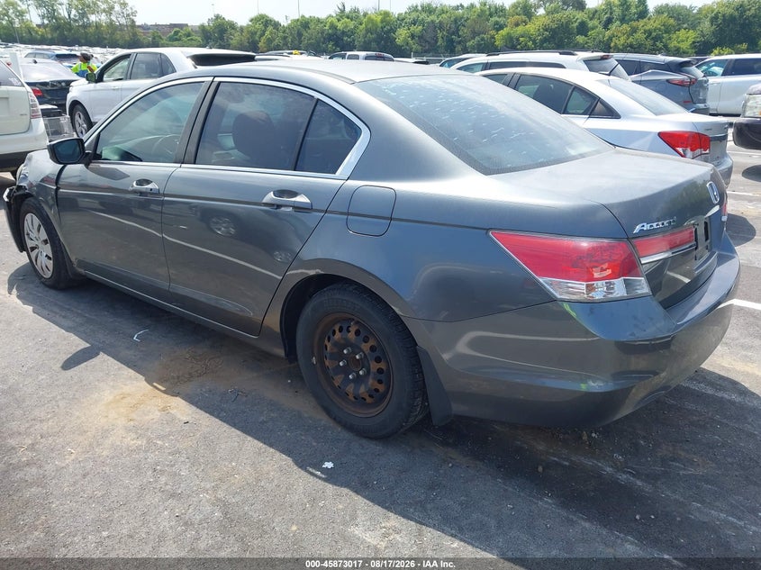 2012 HONDA ACCORD SEDAN 2.4L I-4 DOHC, VVT, 177HP