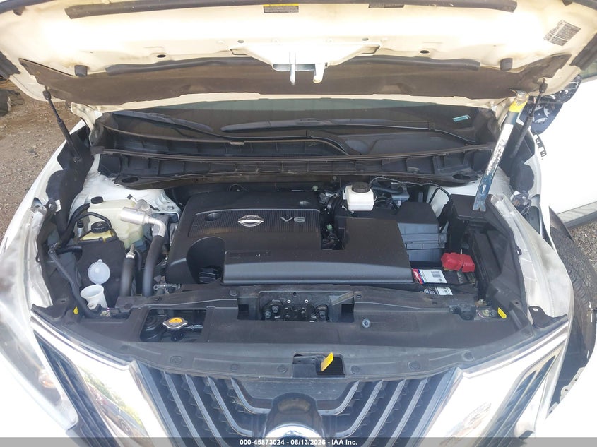 NISSAN MURANO 2018 VIN 5N1AZ2MG6JN178010