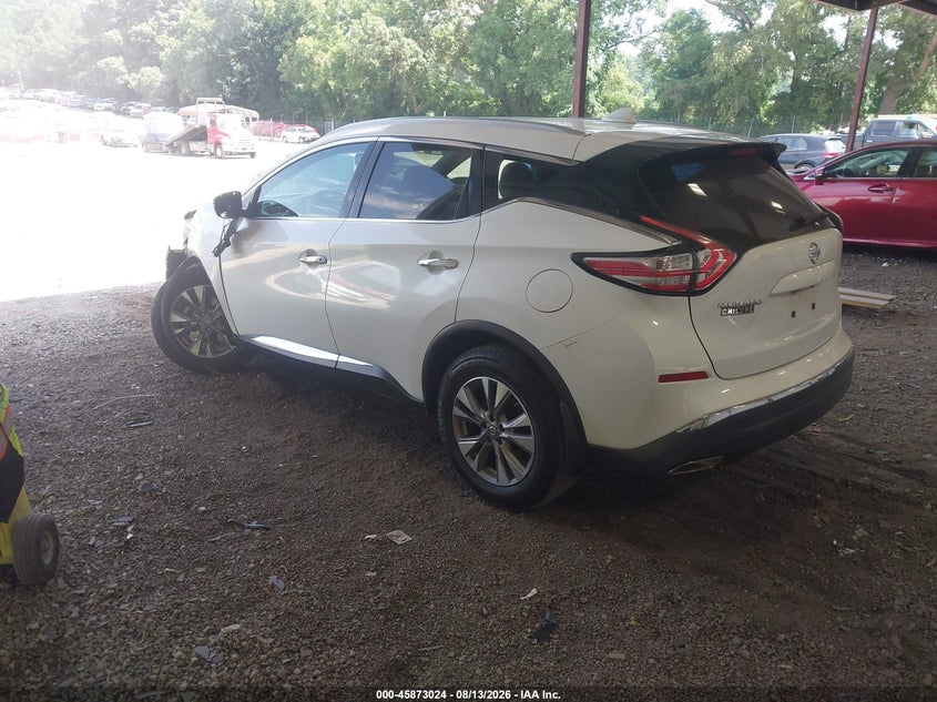NISSAN MURANO 2018 VIN 5N1AZ2MG6JN178010