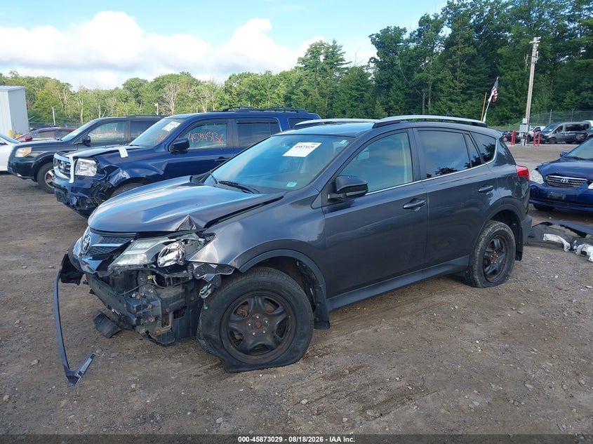 2015 Toyota RAV 4, Удар спереду, IAAI, VIN JTMBFREV0FJ041442 — фото 2