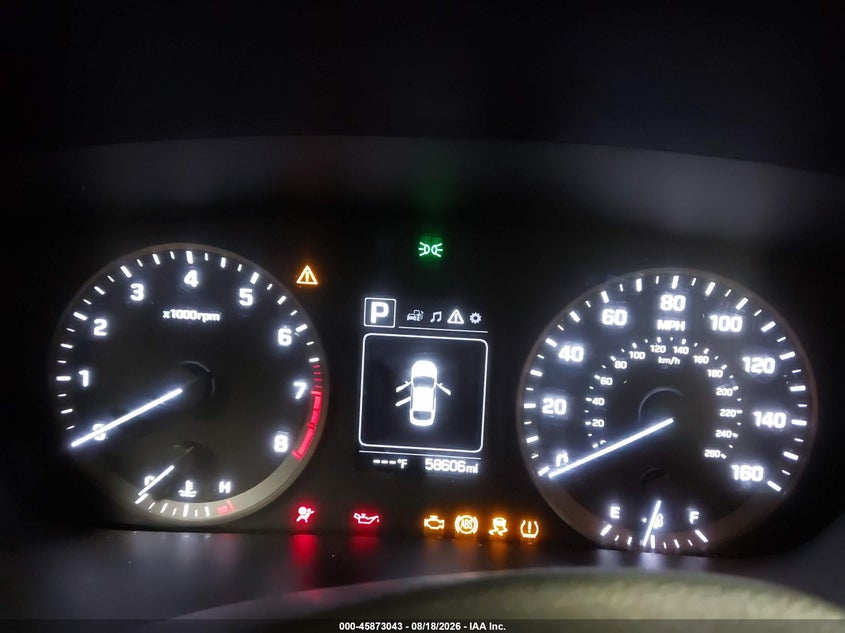 HYUNDAI SONATA 2017 VIN 5NPE34AF6HH507815