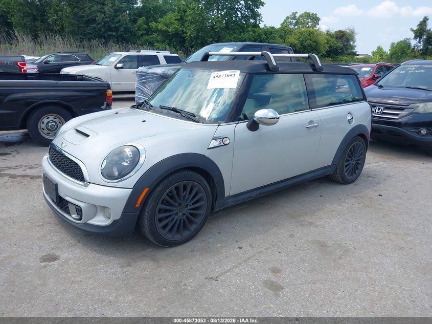 Vin: wmwzg3c56cty31451, lot: 46372049, mini cooper s clubman 20122