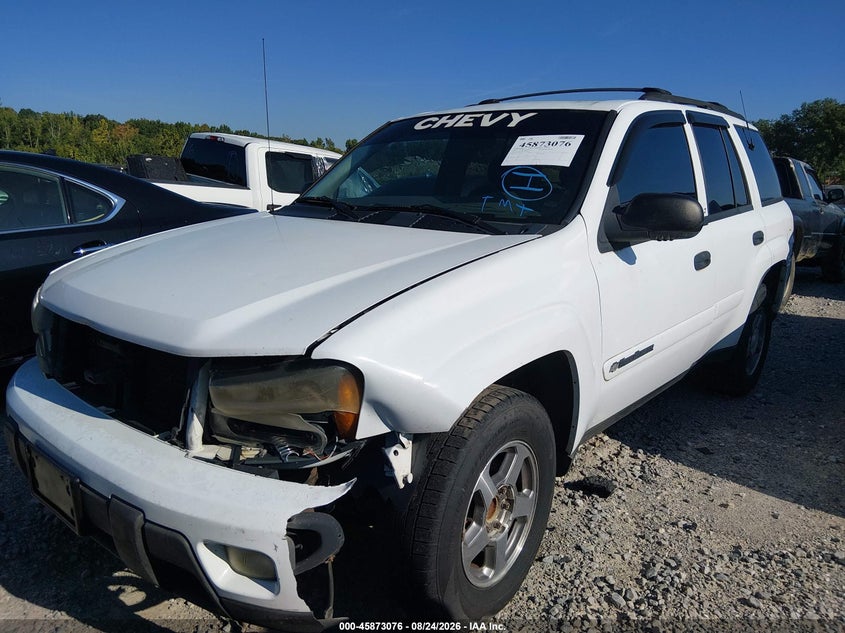 2003 Chevrolet TrailBlazer, Обычный износ, IAAI, VIN 1GNDS13SX32112366 — фото 2