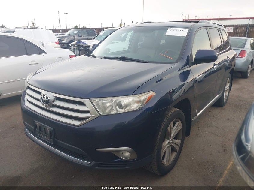 2013 Toyota Highlander, Обычный износ, IAAI, VIN 5TDDK3EH7DS227619 — фото 2