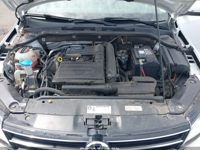 2017 VOLKSWAGEN JETTA SEDAN 1.4L I-4 DI, DOHC, VVT, TURBO, 150HP
