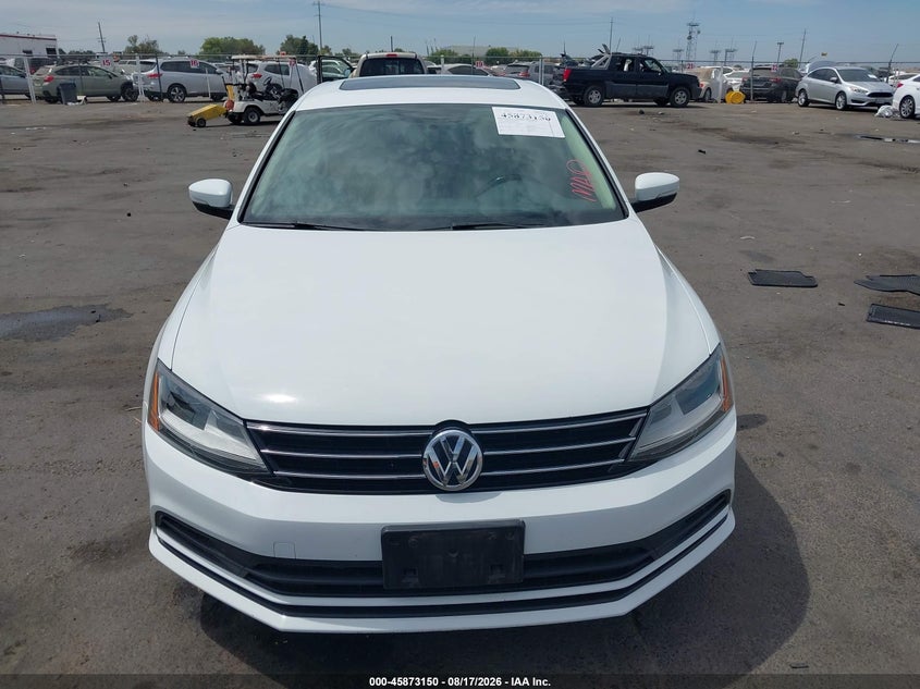 2017 VOLKSWAGEN JETTA SEDAN 1.4L I-4 DI, DOHC, VVT, TURBO, 150HP