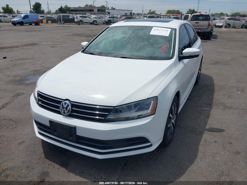 2017 VOLKSWAGEN JETTA SEDAN 1.4L I-4 DI, DOHC, VVT, TURBO, 150HP