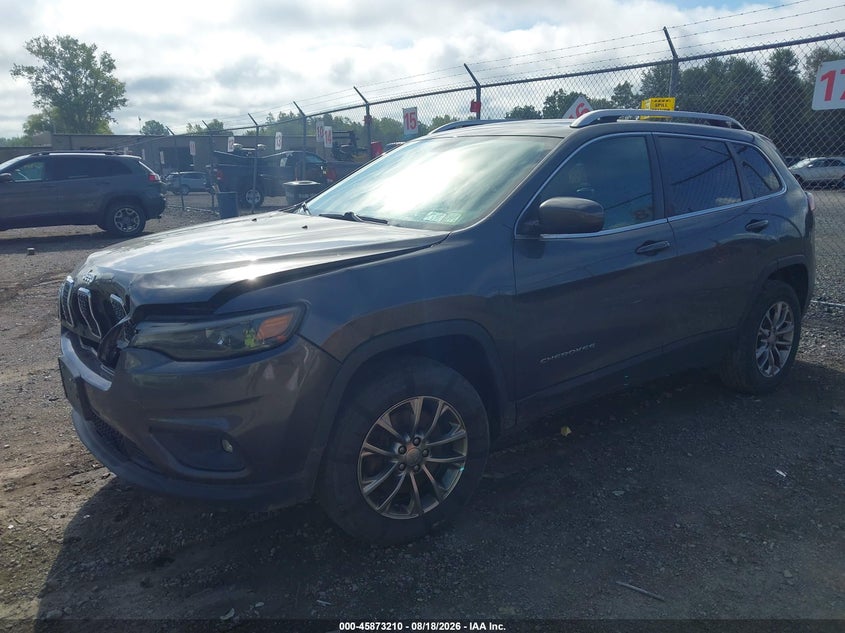 2019 Jeep Cherokee, Front End, IAAI, VIN 1C4PJMLN0KD161406 — photo 2