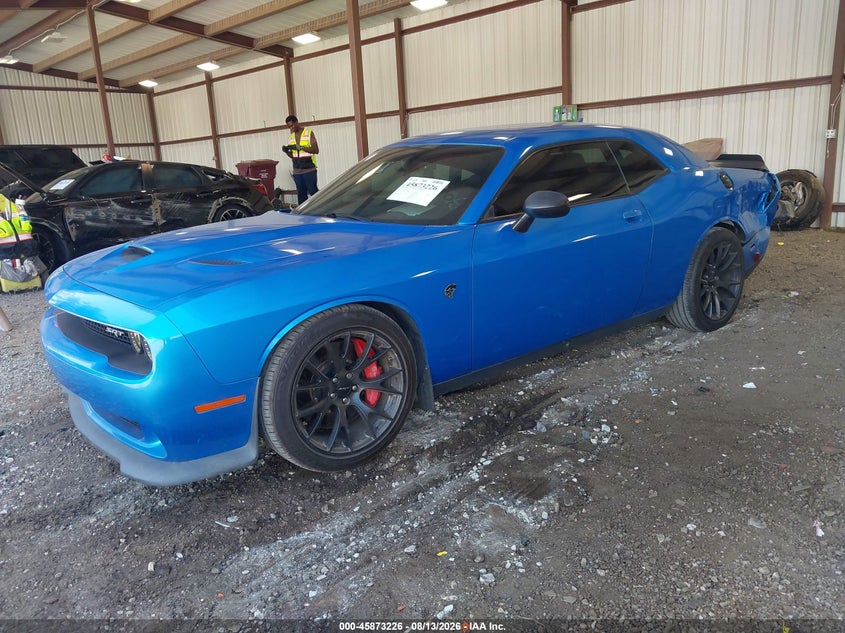 Vin: 2c3cdzc94fh887787, lot: 46372222, dodge challenger srt hellcat 20152