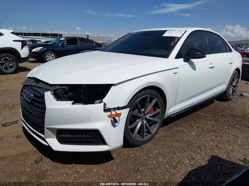 AUDI A4 2018 VIN WAUENAF47JA045291