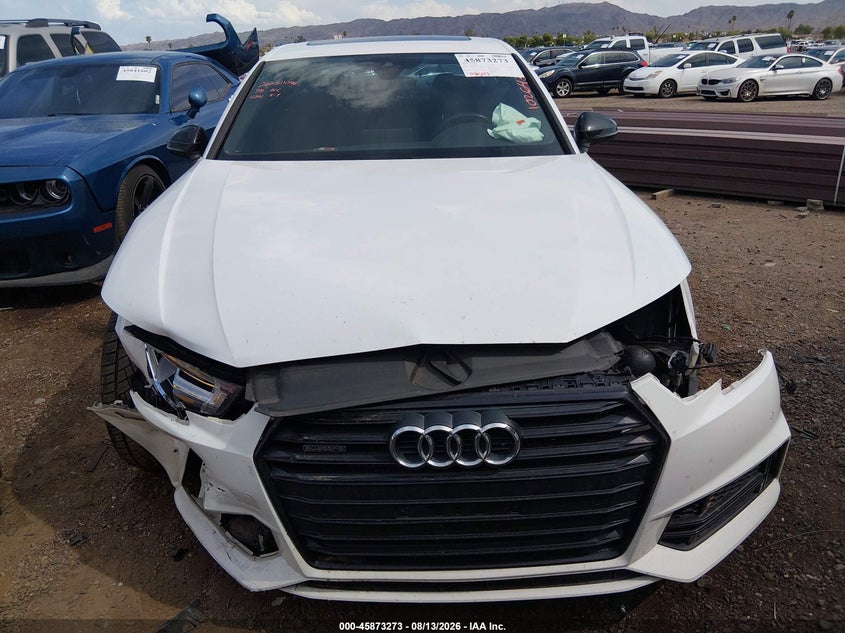 AUDI A4 2018 VIN WAUENAF47JA045291