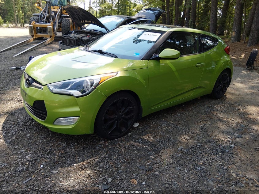 2012 HYUNDAI VELOSTER auction photo 2
