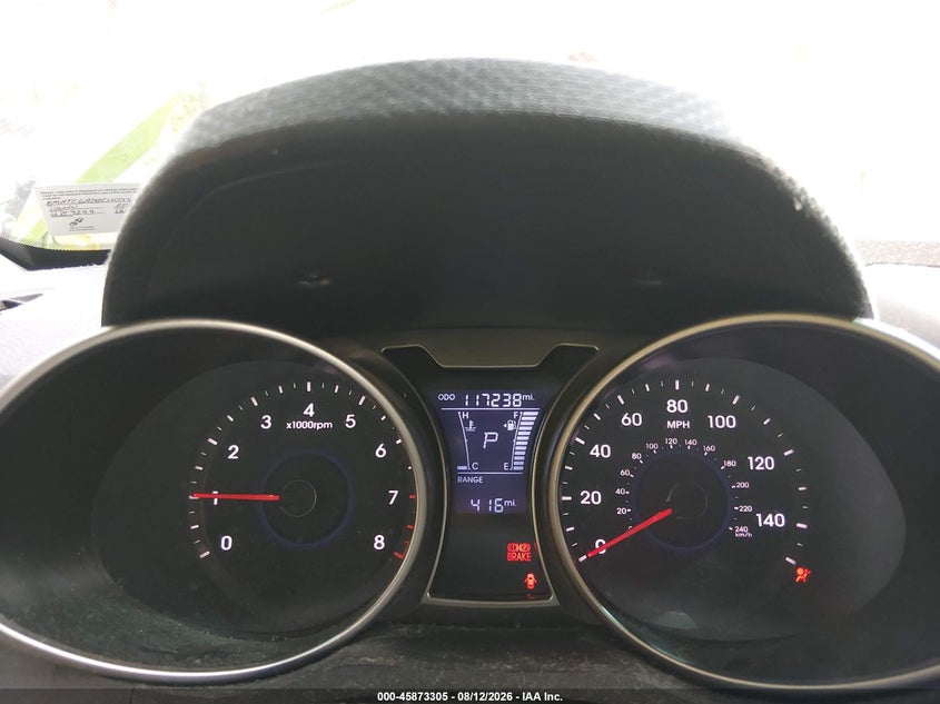2012 HYUNDAI VELOSTER auction photo 7