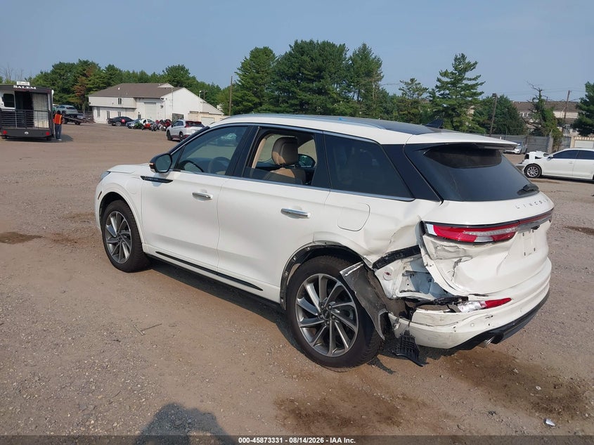 Vin: 5lmtj5dz5nul03526, lot: 46372327, lincoln corsair grand touring 20223