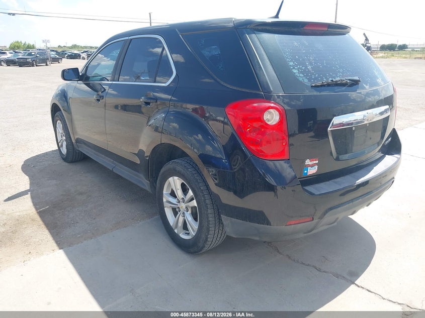 Vin: 2gnalbek8c1337436, lot: 46372341, chevrolet equinox ls 20123
