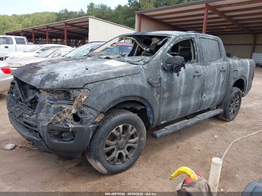 Vin: 1fter4fh1lla26061, lot: 46372354, ford ranger lariat 20202