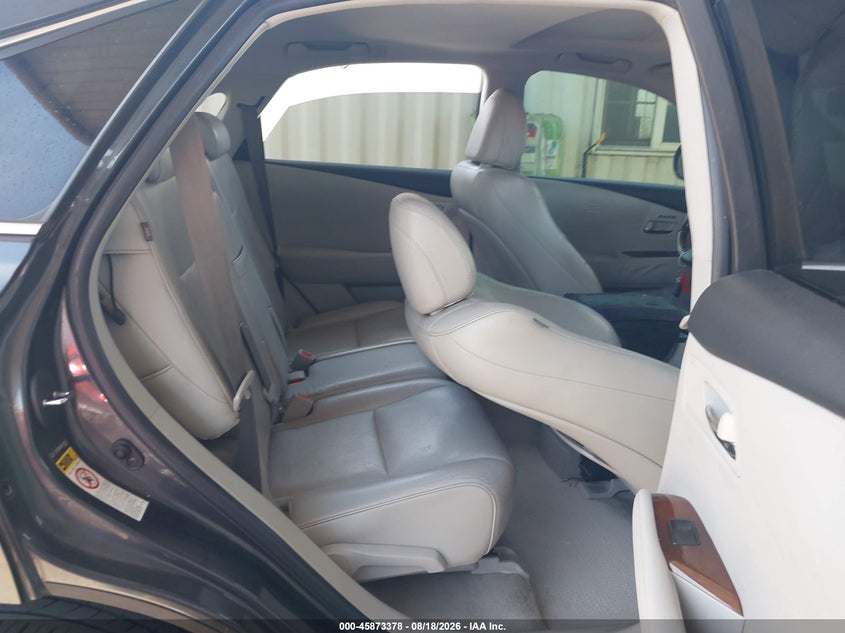 2010 LEXUS RX SPORT UTILITY VEHICLE 3.5L V-6 DOHC, VVT, 275HP