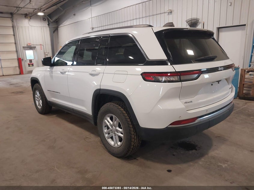 Vin: 1c4rjhagxpc658495, lot: 46372389, jeep grand cherokee laredo 4x4 20233
