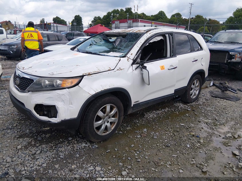 Vin: 5xyktca64cg225606, lot: 46372395, kia sorento lx 20122
