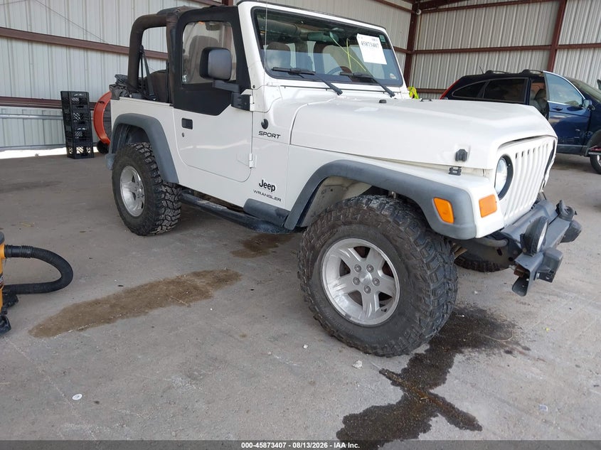 2004 JEEP WRANGLER auction photo 1