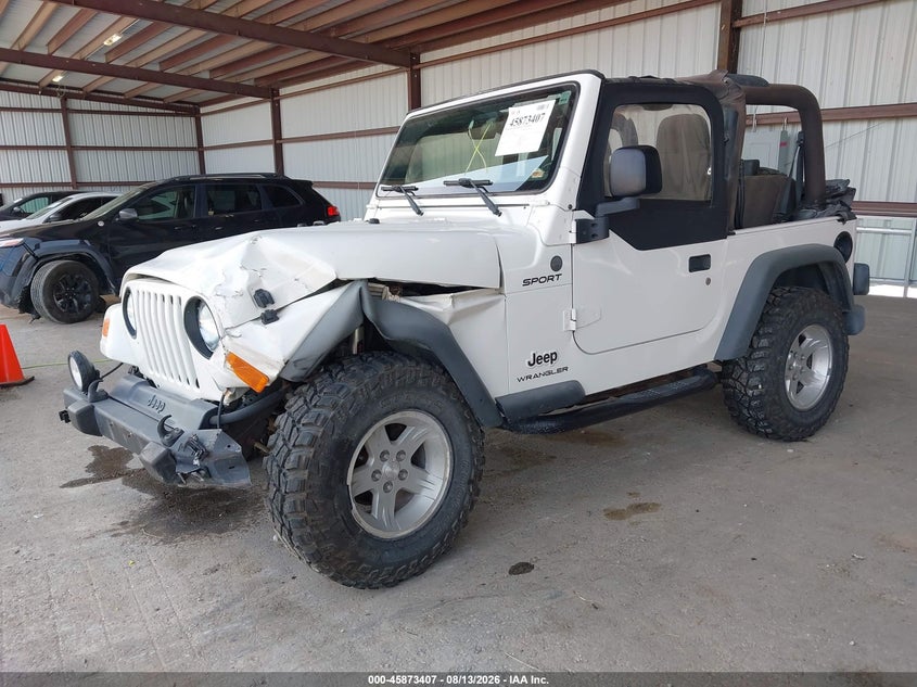2004 JEEP WRANGLER auction photo 2