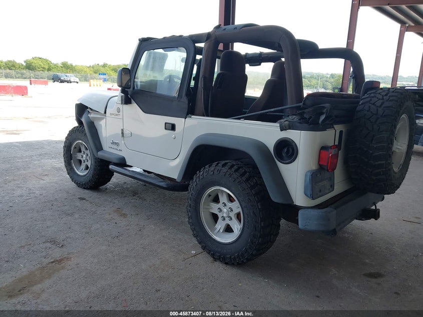 2004 JEEP WRANGLER auction photo 3