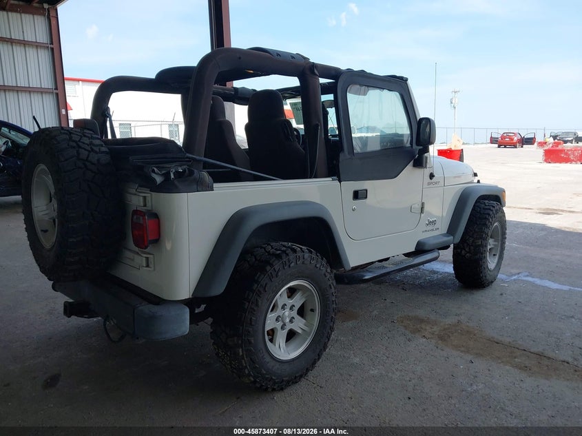 2004 JEEP WRANGLER auction photo 4