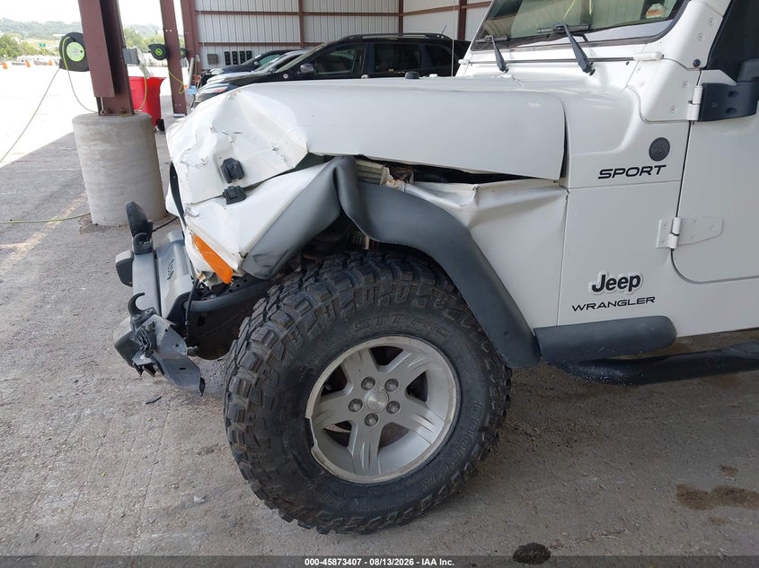 2004 JEEP WRANGLER auction photo 6
