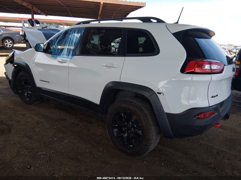 Vin: 1c4pjmbx2jd608187, lot: 46372410, jeep cherokee trailhawk 20183