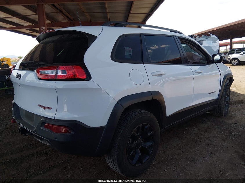 Vin: 1c4pjmbx2jd608187, lot: 46372410, jeep cherokee trailhawk 20184