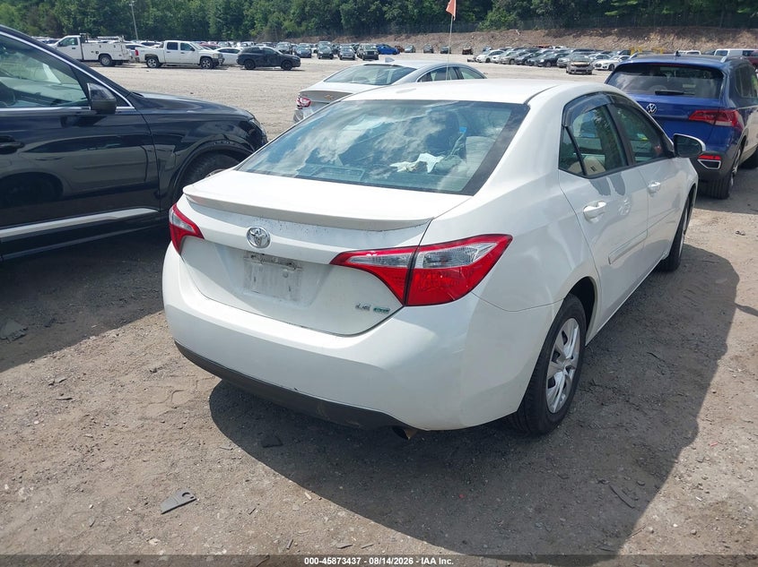 TOYOTA COROLLA 2014 VIN 5YFBPRHEXEP101536