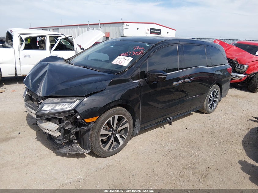 Vin: 5fnrl6h93kb052361, lot: 46372451, honda odyssey elite 20192