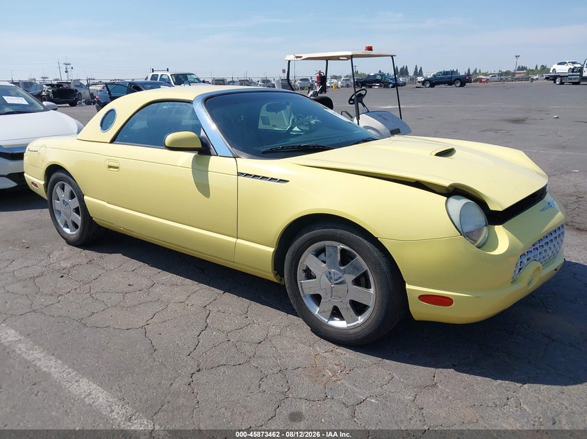 FORD THUNDERBIRD 2002 VIN 1FAHP60A82Y107575