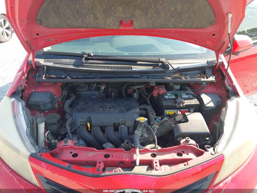 TOYOTA YARIS 2013 VIN JTDKTUD36DD566920