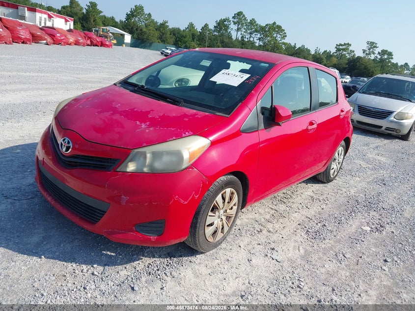 TOYOTA YARIS 2013 VIN JTDKTUD36DD566920