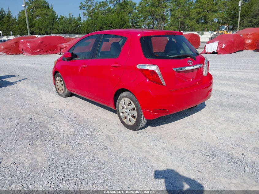 TOYOTA YARIS 2013 VIN JTDKTUD36DD566920