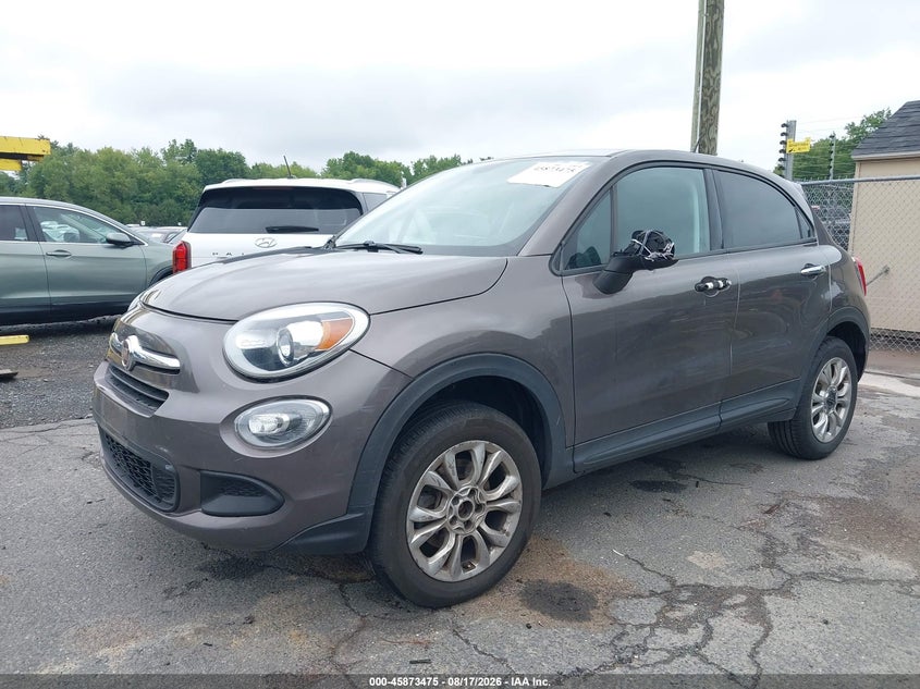 Vin: zfbcfybt1gp353692, lot: 46372472, fiat 500x easy 20162