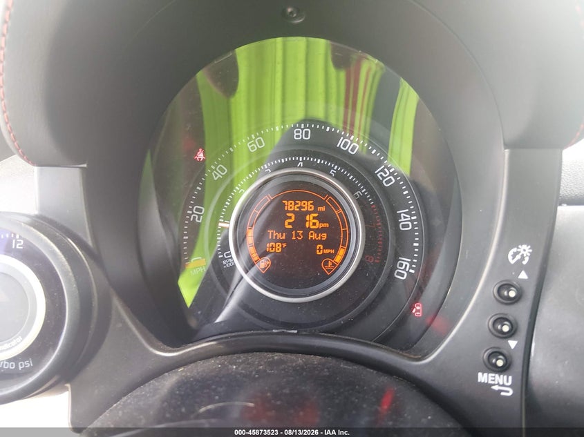 FIAT 500 2013 VIN 3C3CFFFH9DT608544