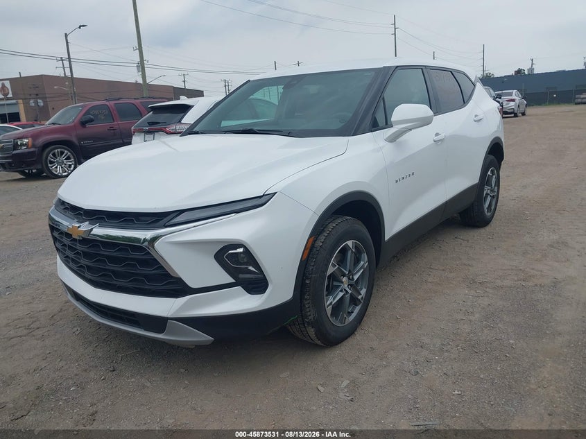 Vin: 3gnkbcr41ss143133, lot: 46372527, chevrolet blazer fwd 2lt 20252
