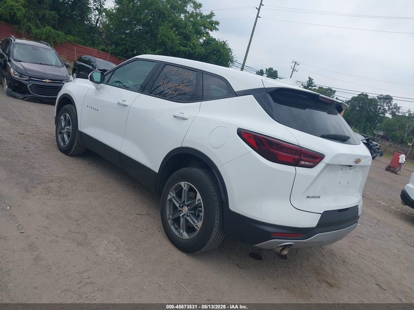 Vin: 3gnkbcr41ss143133, lot: 46372527, chevrolet blazer fwd 2lt 20253