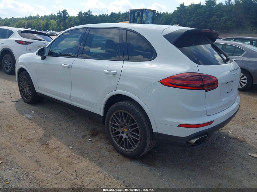 Vin: wp1aa2a25hka83842, lot: 46372544, porsche cayenne platinum edition 20173