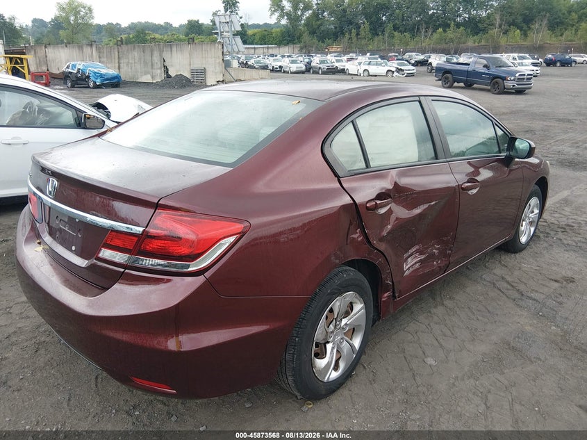 2015 HONDA CIVIC SEDAN 1.8L I-4 VVT, REGULAR , 143HP