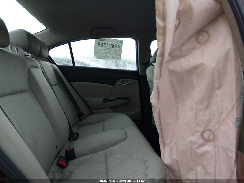 2015 HONDA CIVIC SEDAN 1.8L I-4 VVT, REGULAR , 143HP