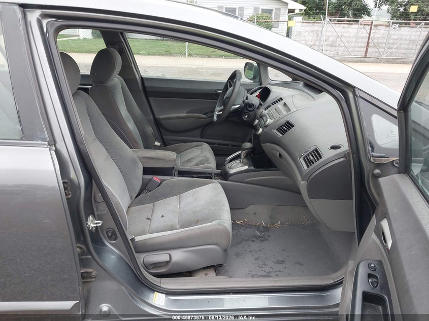 HONDA CIVIC 2009 VIN 2HGFA16509H312961