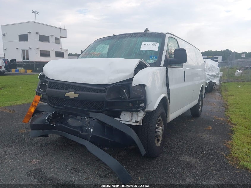 CHEVROLET EXPRESS 2500 2017 VIN 1GCWGAFF9H1109165