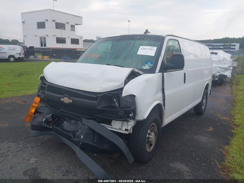 CHEVROLET EXPRESS 2500 2017 VIN 1GCWGAFF9H1109165