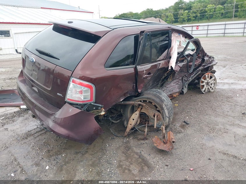 Vin: 2fmdk3jc3aba09194, lot: 46372590, ford edge sel 20104